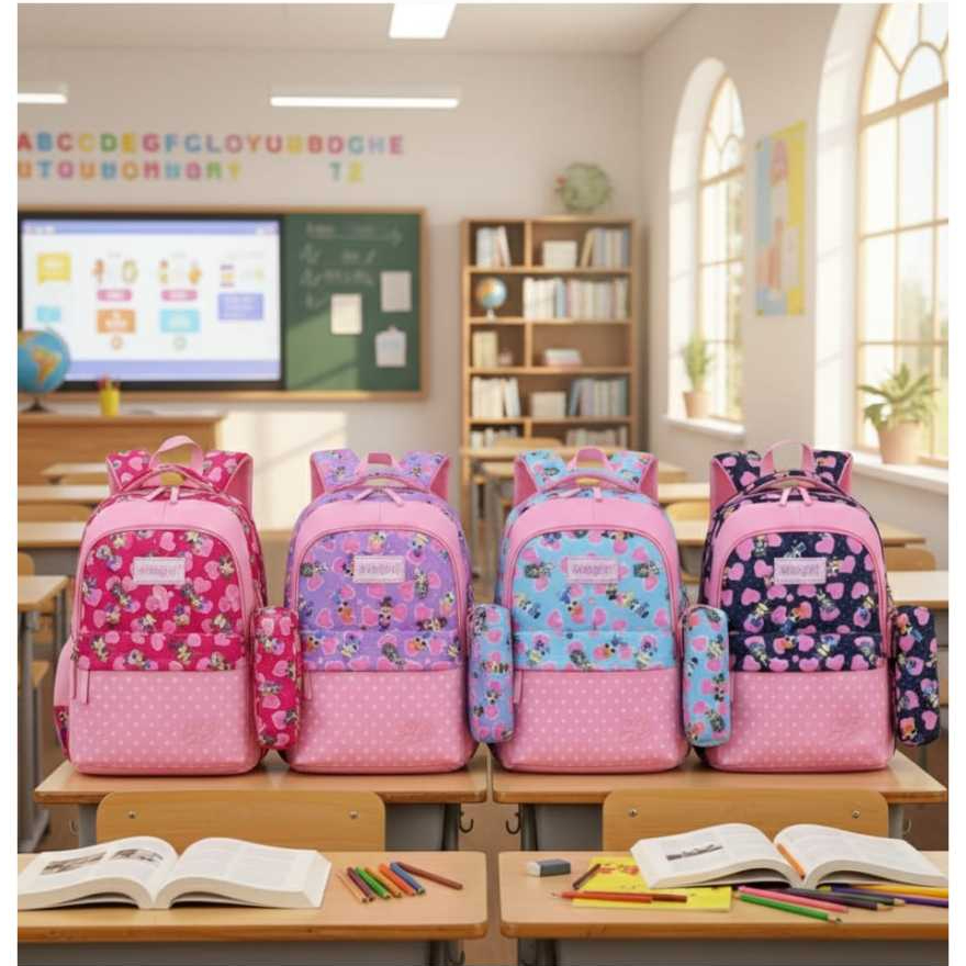 GudangTas TAS RANSEL ANAK SEKOLAH TK / SD BERMOTIF BAHAN BAGUS R70116