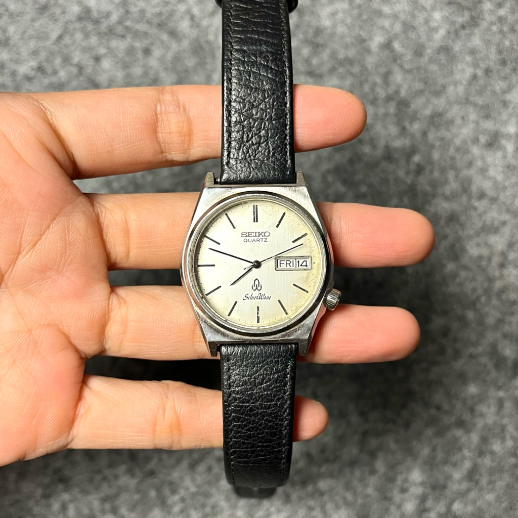 Jam Tangan Seiko quartz Original Second