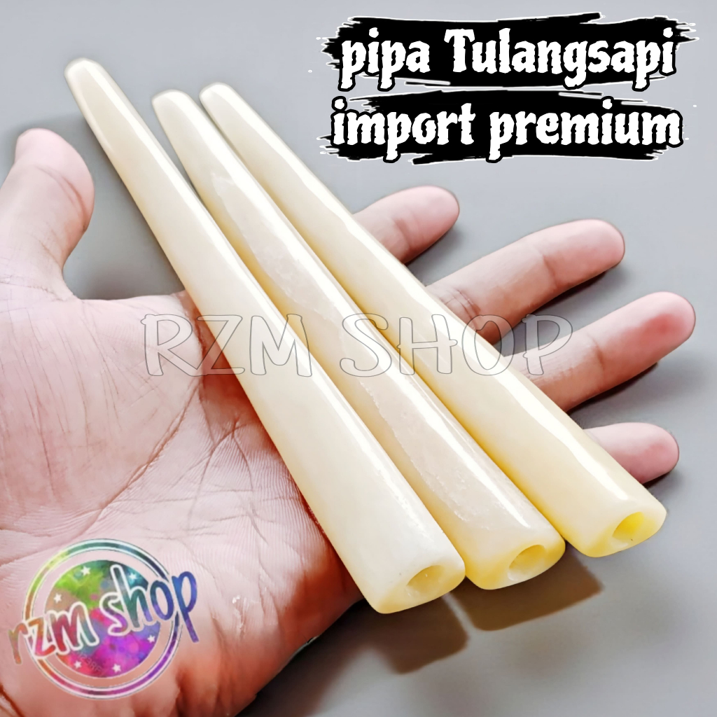 Pipa Once Cangklong Tulangsapi Polos Premium Import Super