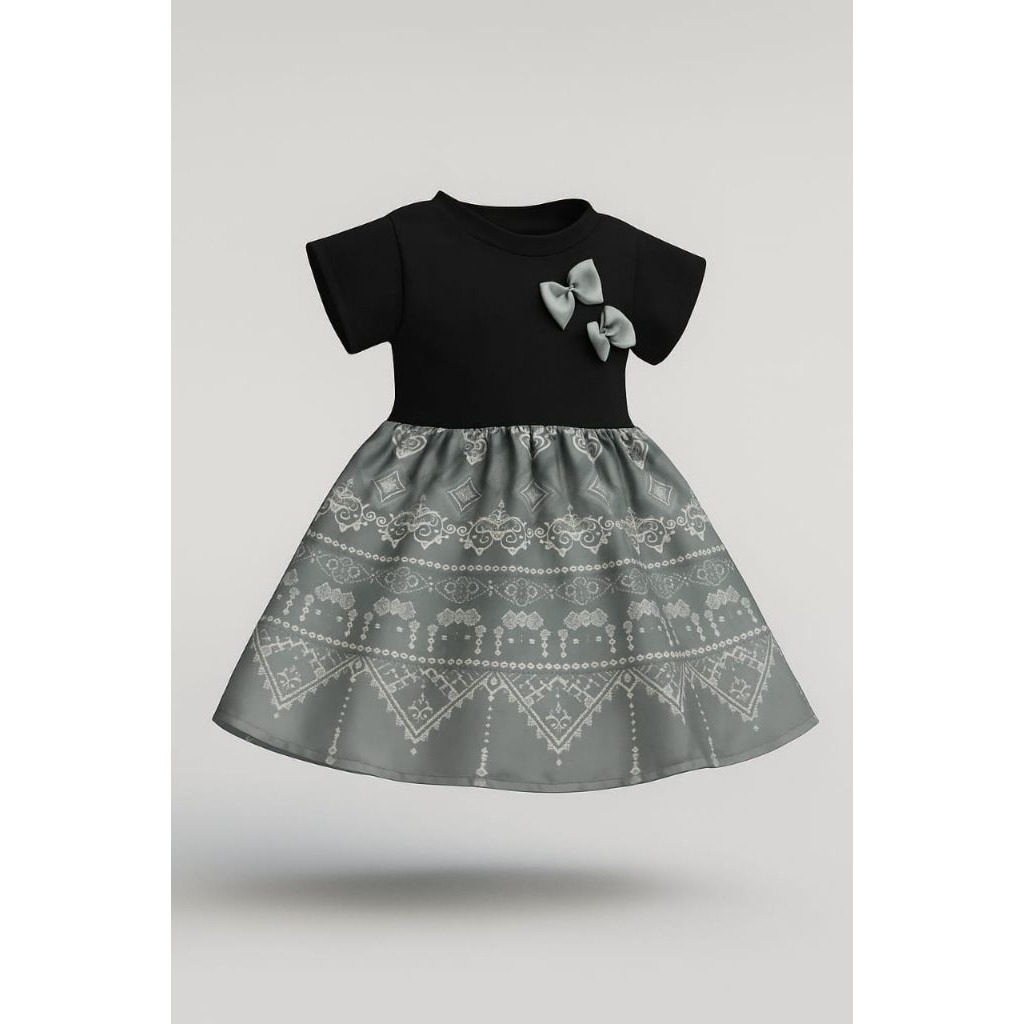 Dress Anak Etnik Motif 1