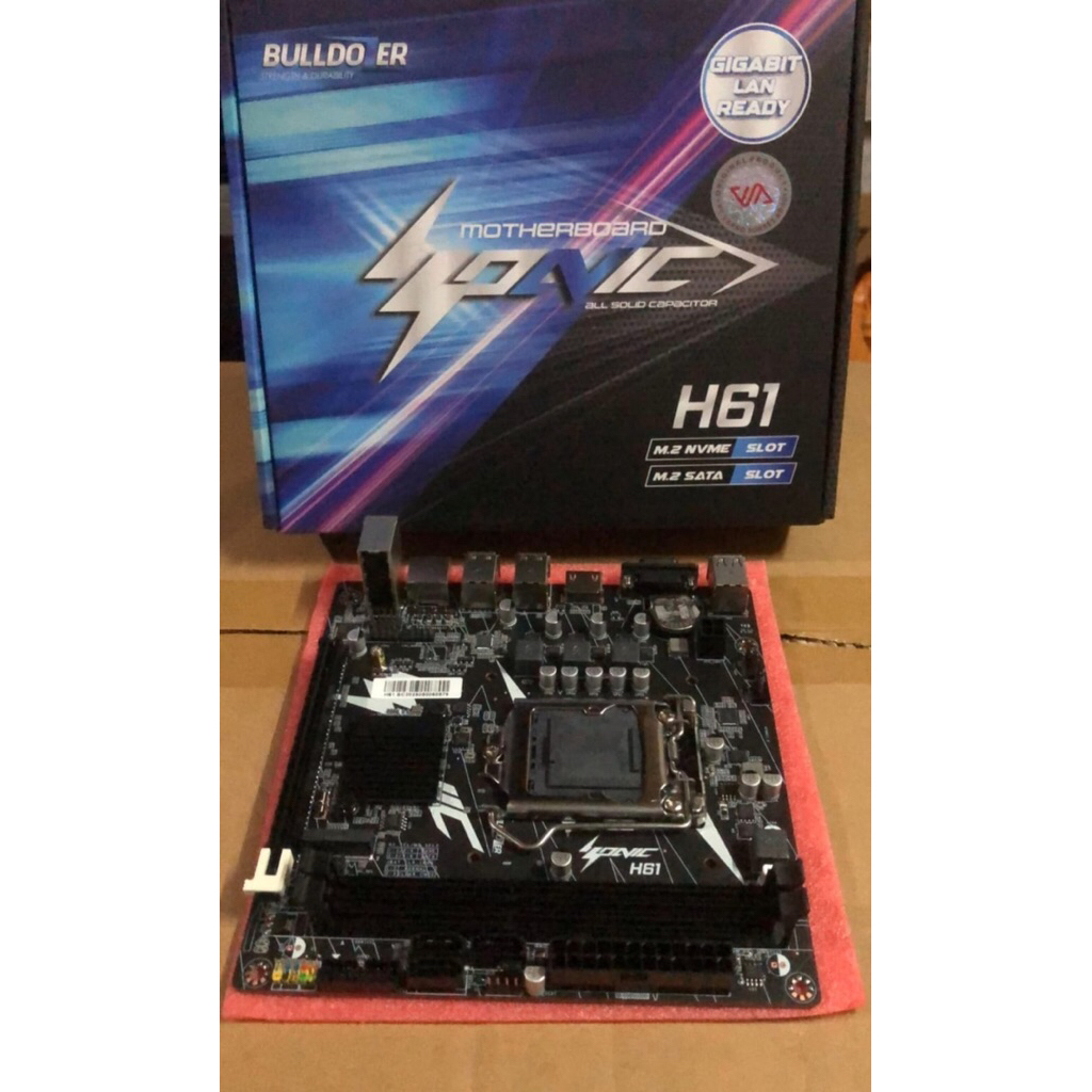 Motherboard Bulldozer H61 Nvme Socket 1155
