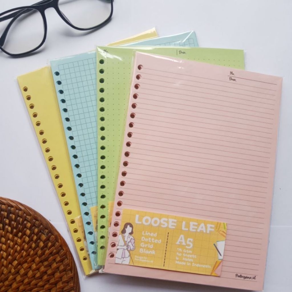 Isi Binder B6 Ring 6 Kertas A5