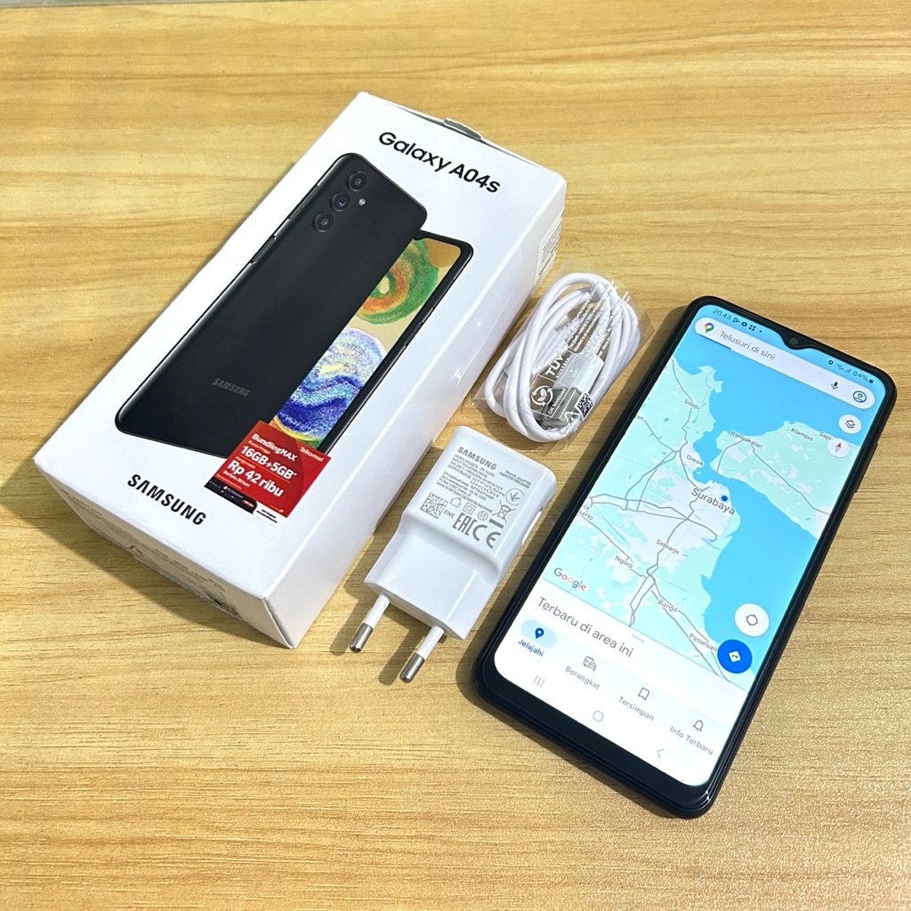 Hp Absensi Online Samsung A04s 4/64 SECOND UNIT