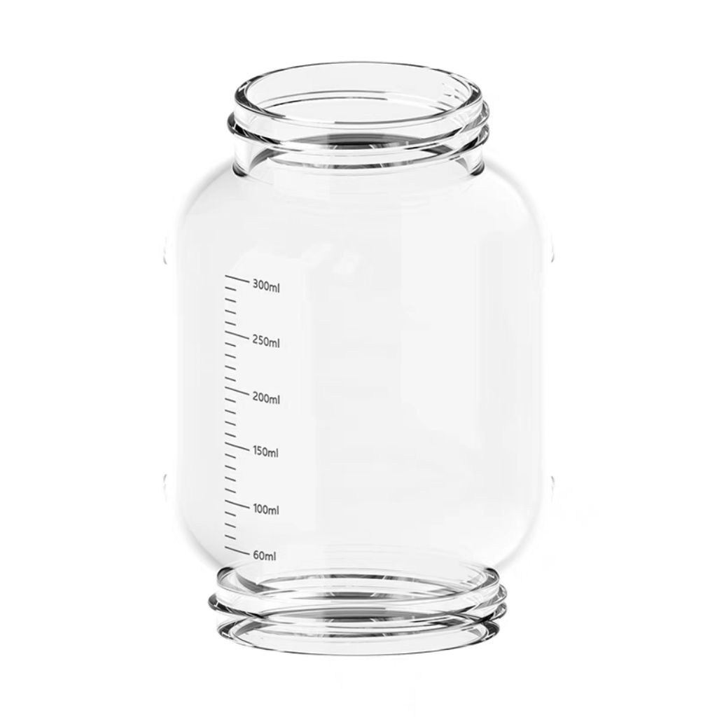 Aksesoris Cangkir Kaca untuk Kettle Portable Wireless Bahan Borosilikat Tahan Panas Suhu Tinggi ukur