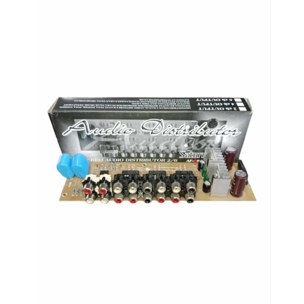 BOX + KIT AUDIST AUDIO DISTRIBUTOR