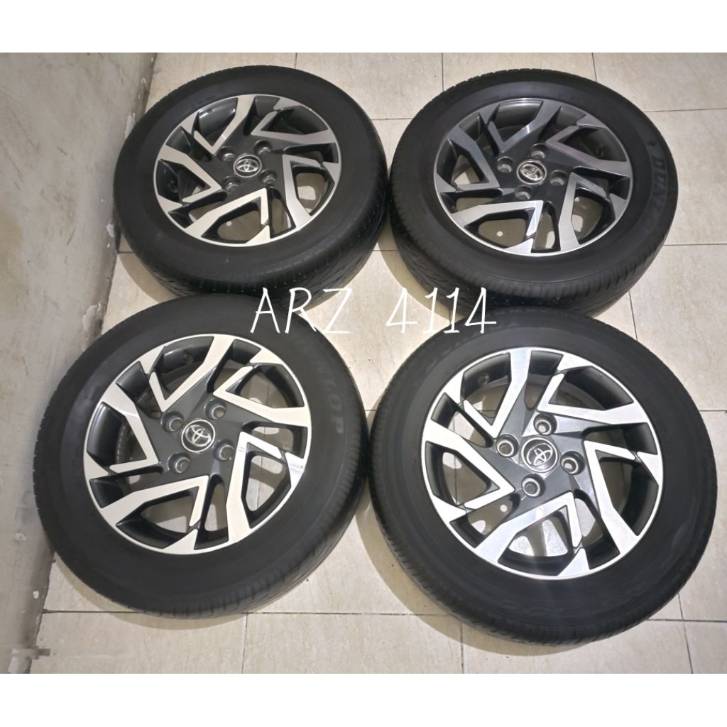 Velg R15 oem Avanza Veloz Facelift (4 velg+ban)
