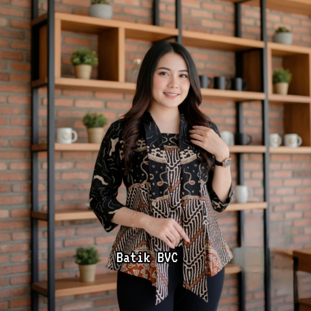 Batik wanita modern model kebaya terbaru