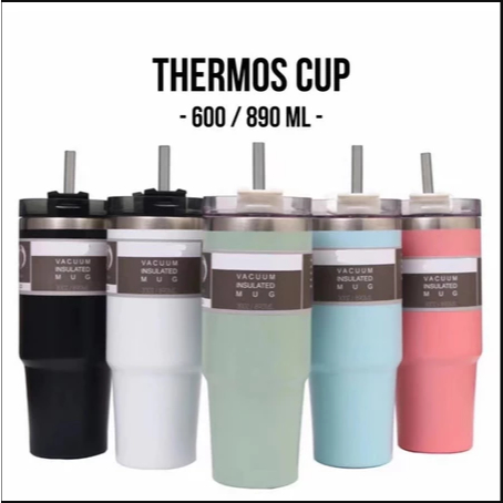 Tumbler cup Stainless SUS 304 900ML TUMBLER JUMBO PORTABLE / Mug Tumbler Stainless 900ml