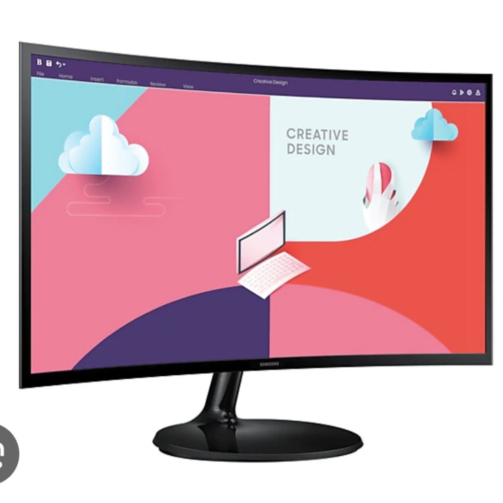 Monitor 24 Inch Curved Samsung HDMI