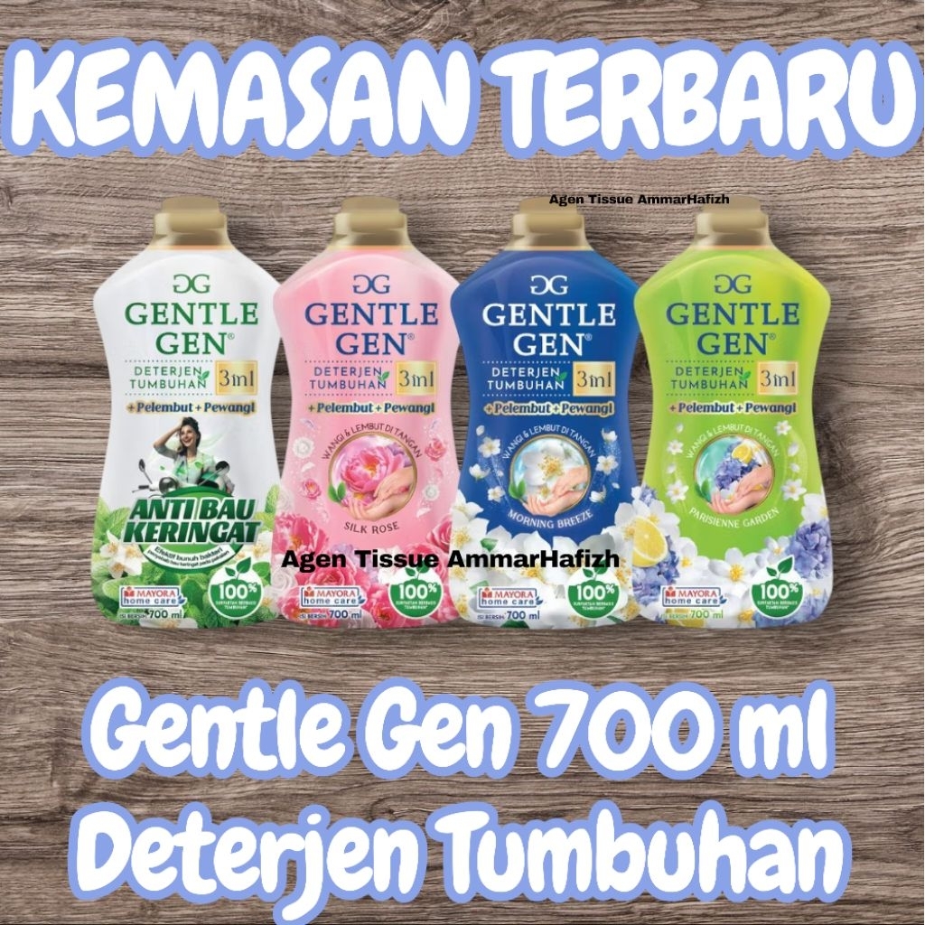 Gentle Gen Deterjen Cair Konsentrat 700 ml