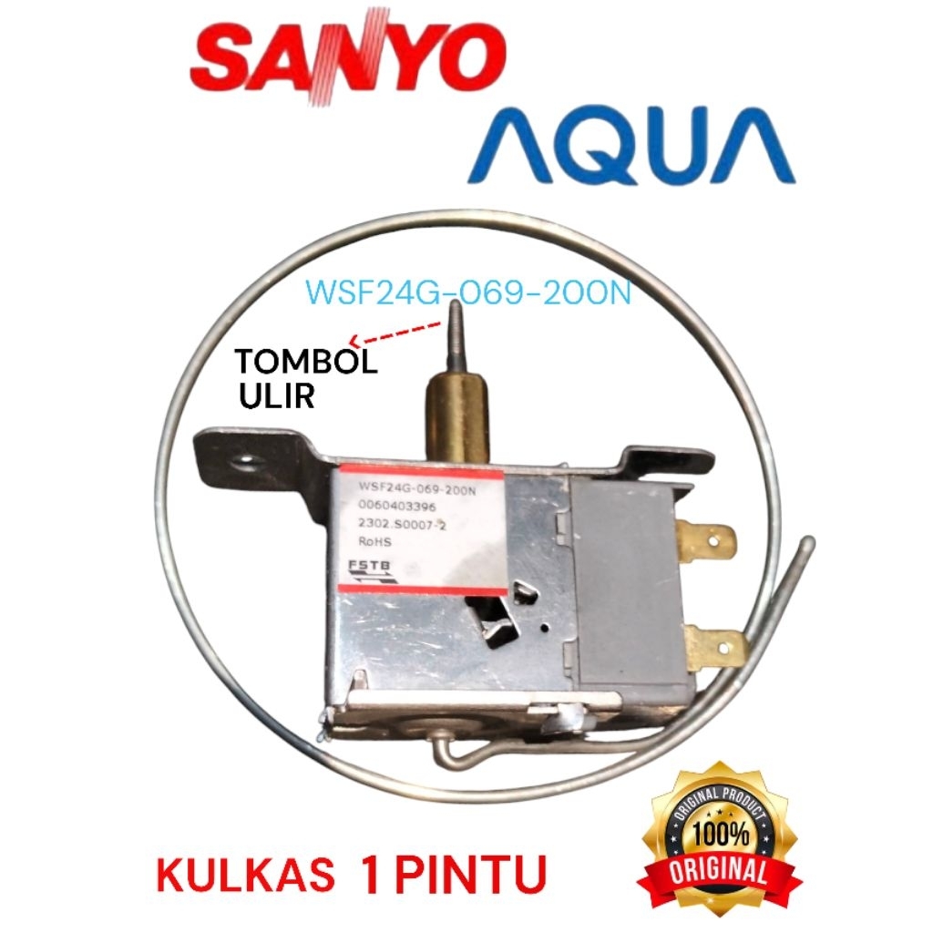 TERMOSTAT KULKAS 1 PINTU SANYO ORIGINAL