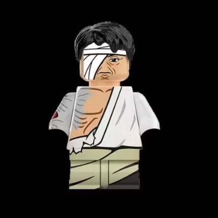 K2014 Mainan Anak Balok Susun Mini Anime Jepang Danzo Futon Shuriken Full Aksesoris