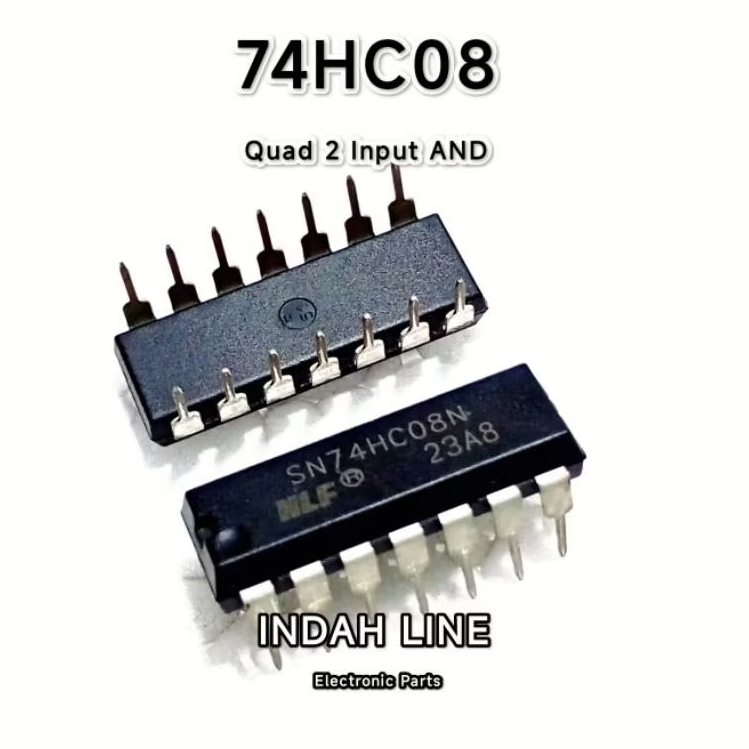 IC 74HC08 SN74HC08N HD74HC08P HLF SN74HC08N Quad 2 Input AND
