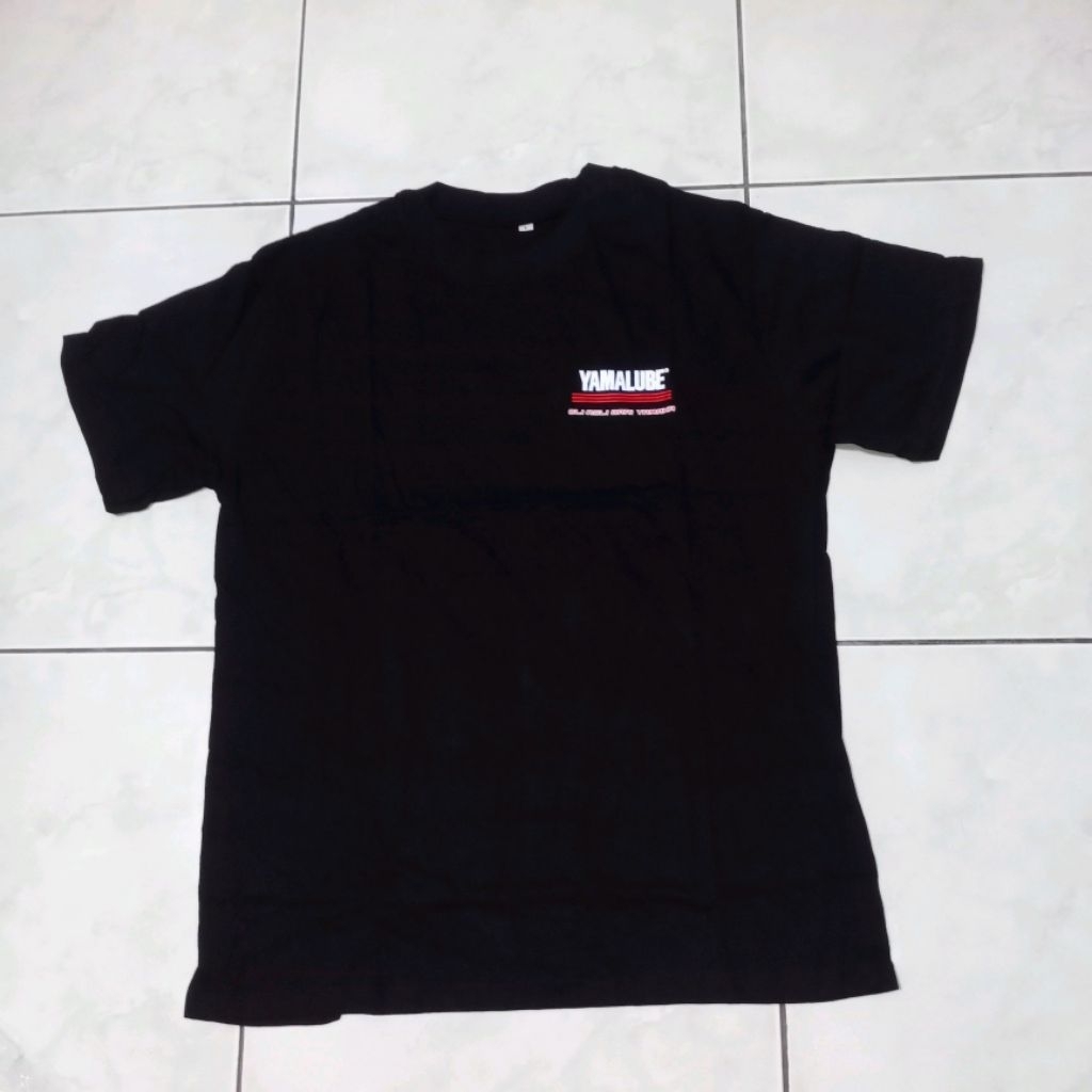 Kaos baju T-Shirt Mekanik Yamalube Oli Asli dari Yamaha Size M
