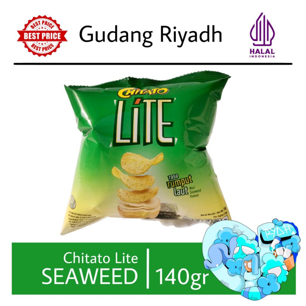 Makanan Ringan Chitato Lite / kentang Renceng