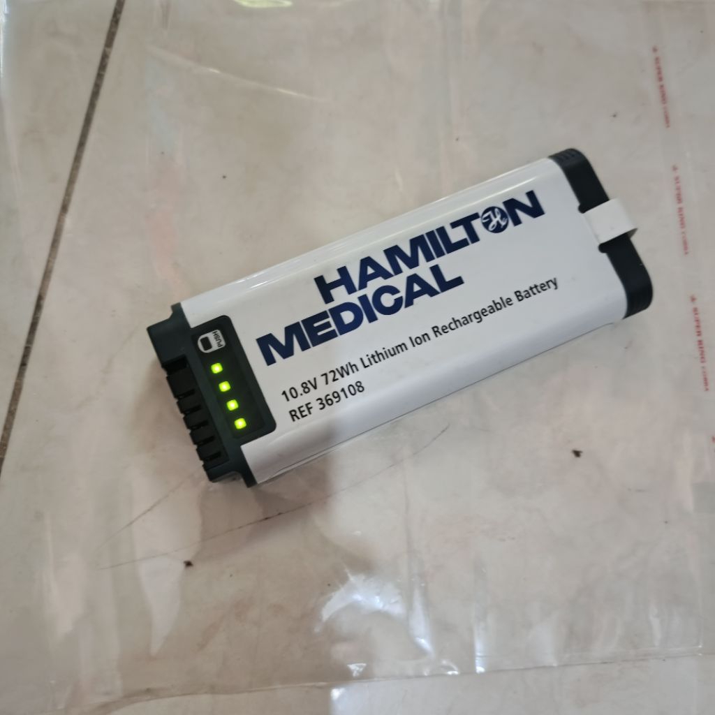 baterai ventilator hamilton medical