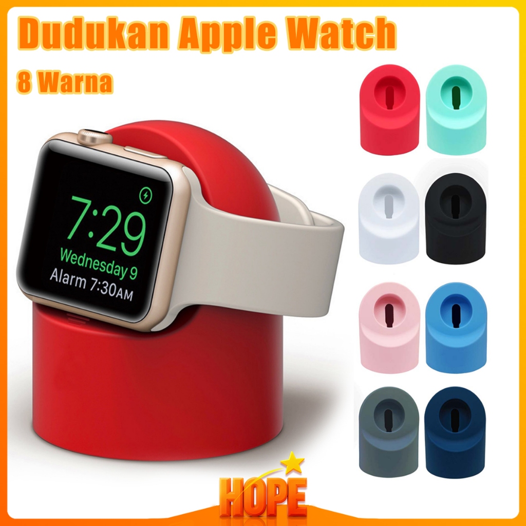 Silikon Rubber Dudukan Apple Watch Dock Holder Stand Charger Holder Apple Watch Apple Watch Ultra 3 