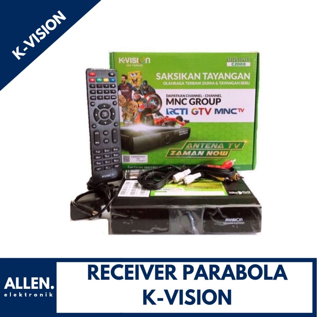 Paket Receiver Parabola K-Vision