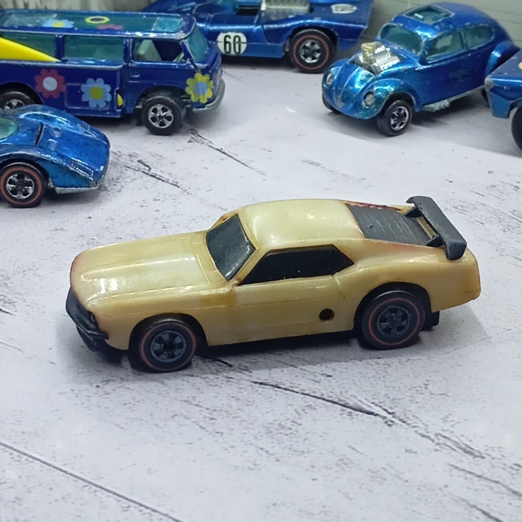 hot wheels redline sizzlers mustang boss rare made in hongkong