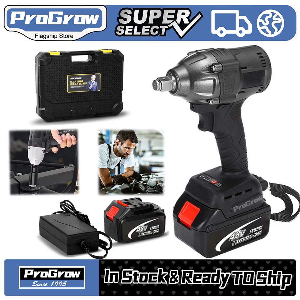 Cordless Impact Wrench Brushless – Kunci Impact Baterai Torsi Besar untuk Mobil