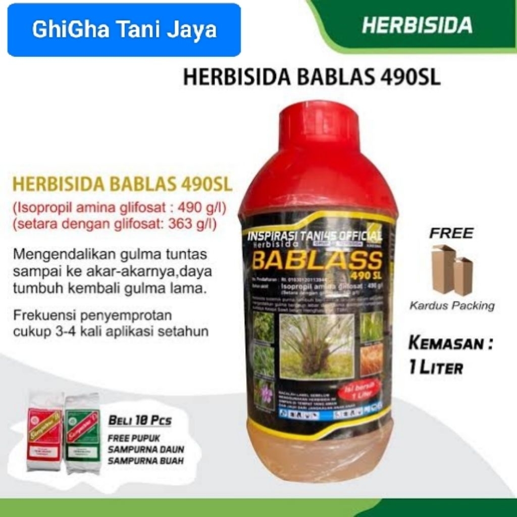 Herbisida Bablas 490 SL 1 Liter