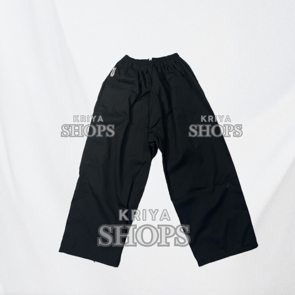 Celana Pencak Silat Hitam Nagata Drill S-XXL