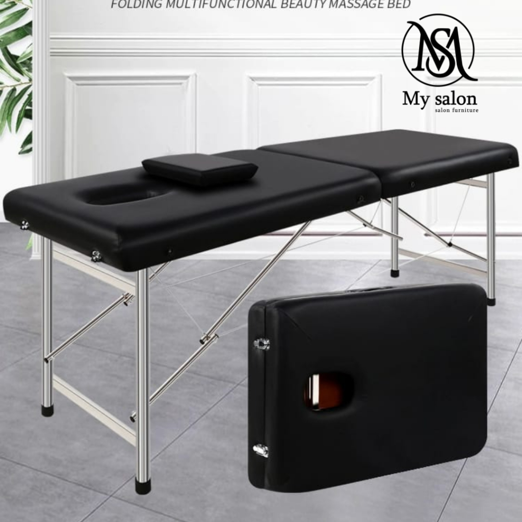 Ranjang bed Facial eyelash kasur massage therapy pijat portable lipat Salon Furniture