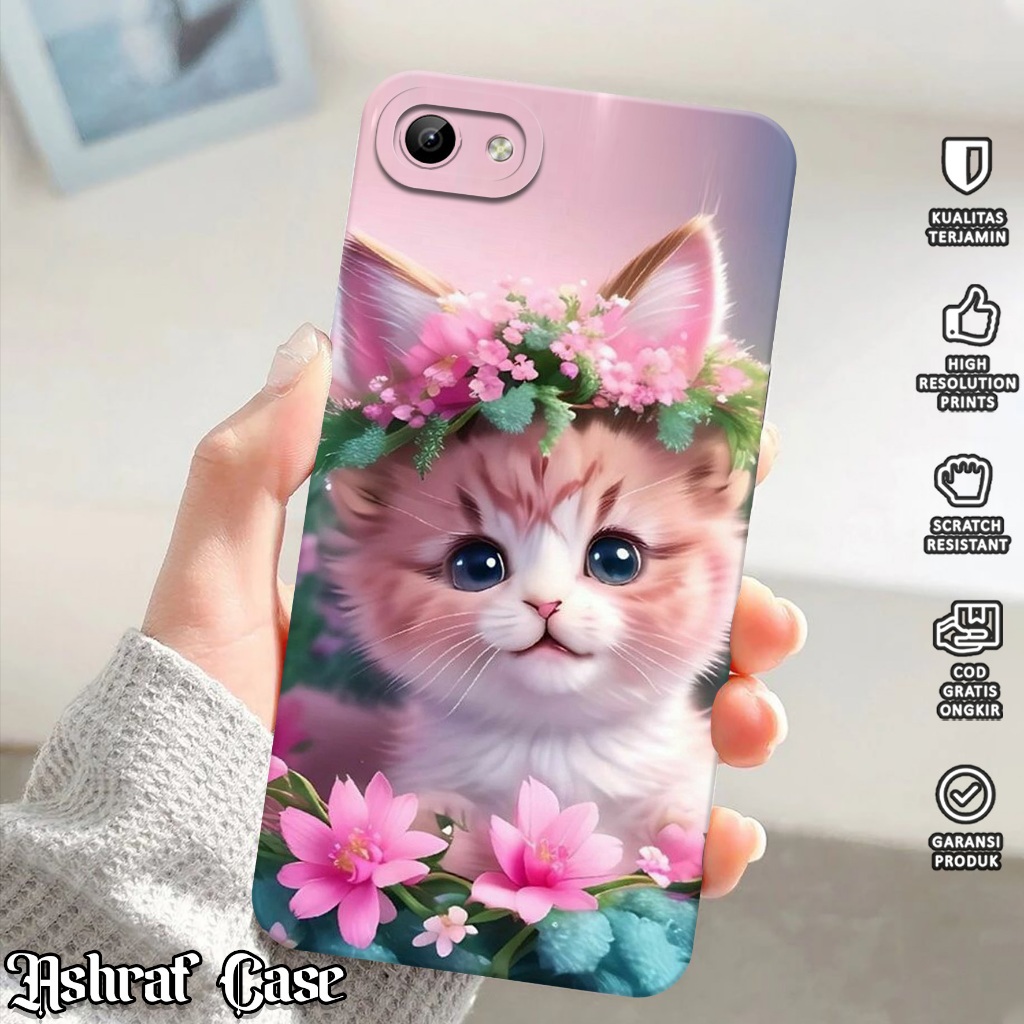 Softcase Premium For Vivo 1808 [ AM02 ] - Case Terbaru - Silicon Cassing Hp Wanita / Pria - Softcase