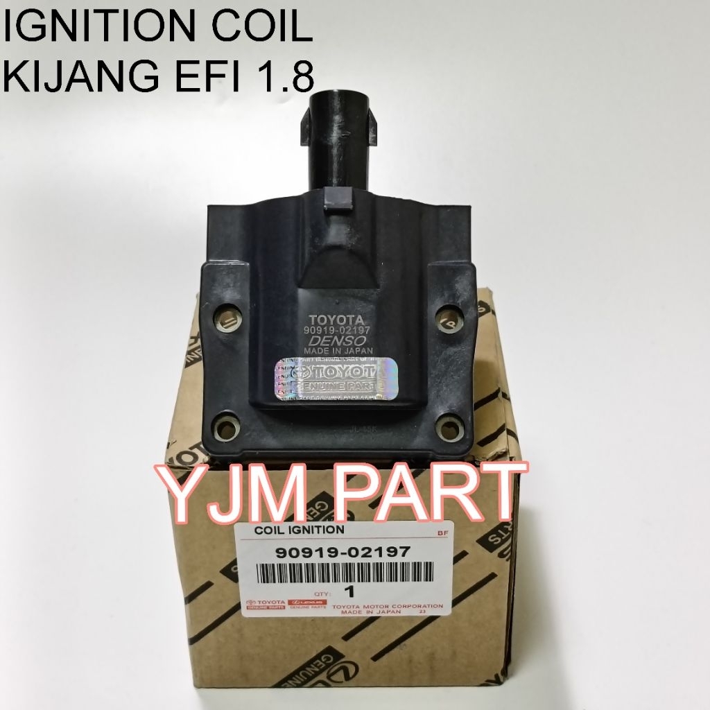 Ignition Coil Koil Kuil Kijang Kapsul Efi 1.8 1800cc Koil Kijang Efi 1.8 90919-02197