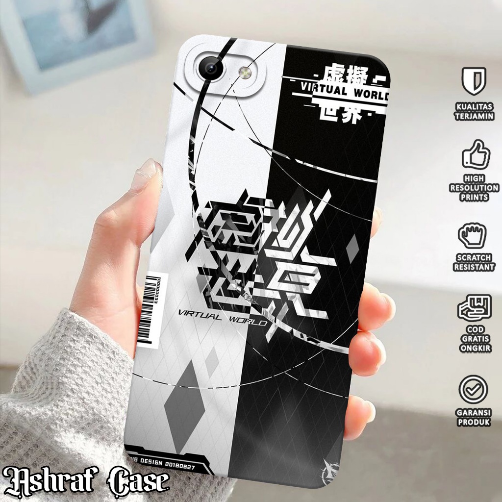 Softcase Premium For Vivo 1808 [ AM05 ] - Case Terbaru - Silicon Cassing Hp Wanita / Pria - Softcase