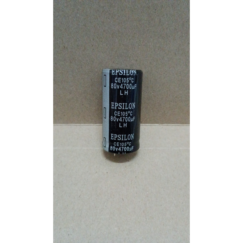 6223 kapasitor elco 4700uf 4700 uf 80v 80volt 80 volt epsilon lh korea