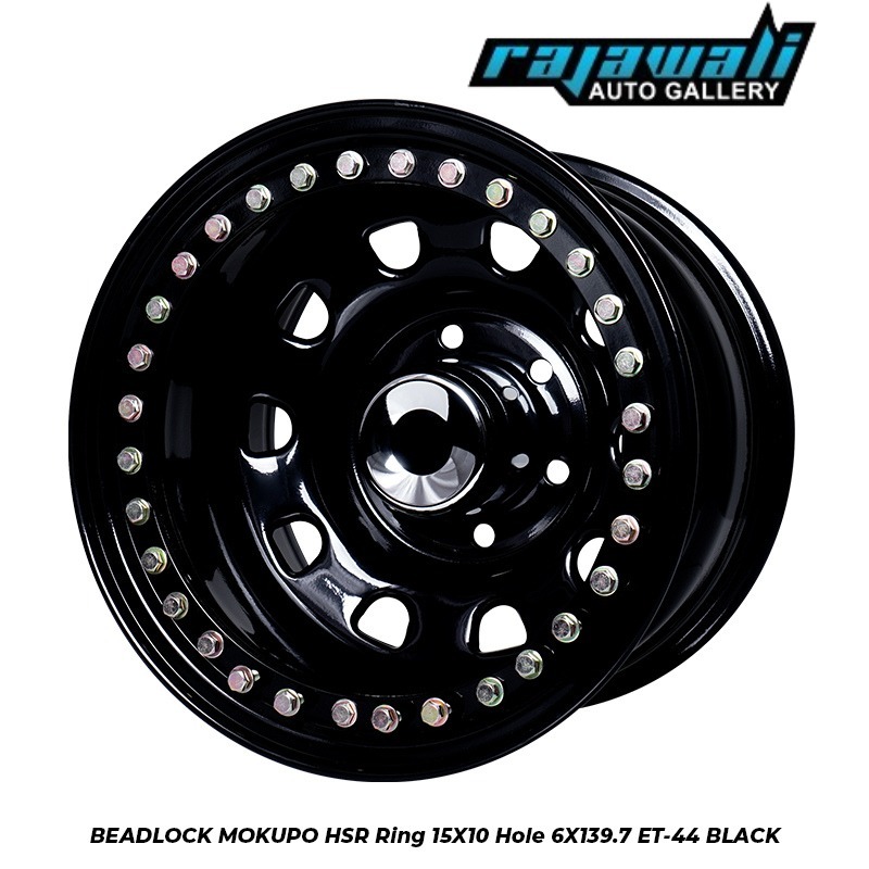 jual pelek offroad type hsr beadlock makupo ring15 velg mobil hilux dc triton ranger
