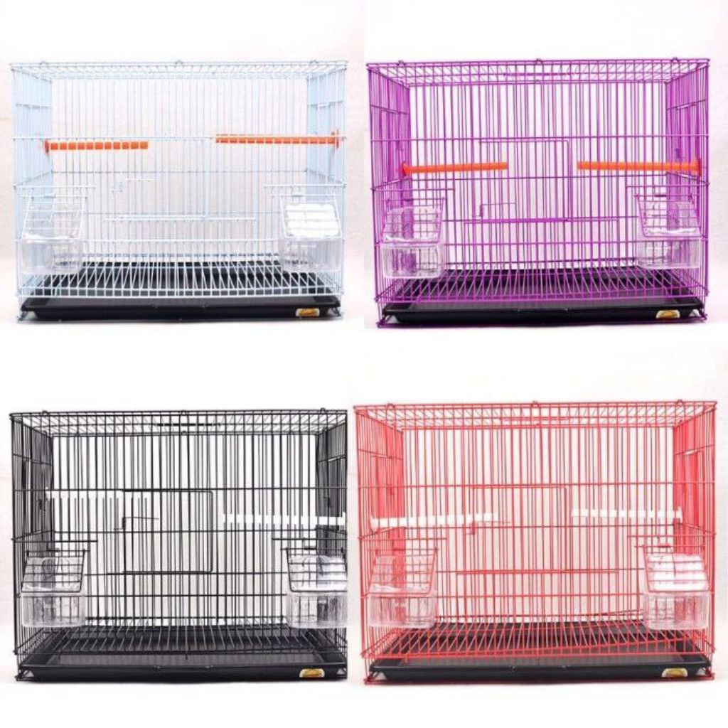 OCTAGON BIRD CAGE ALL COLOUR A-313DIMENSI PRODUK : 42 X 28 X 33 CM