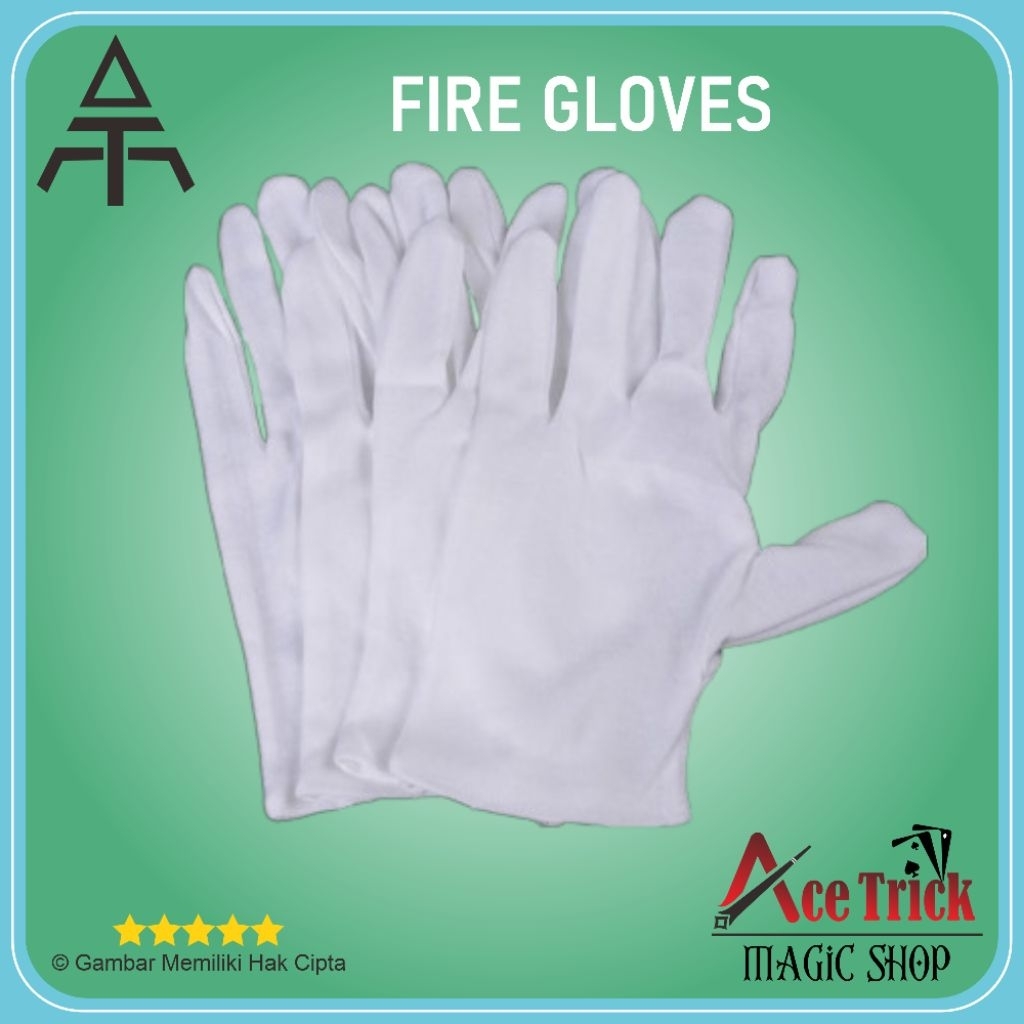 Fire Gloves - Alat sulap sarung tangan api