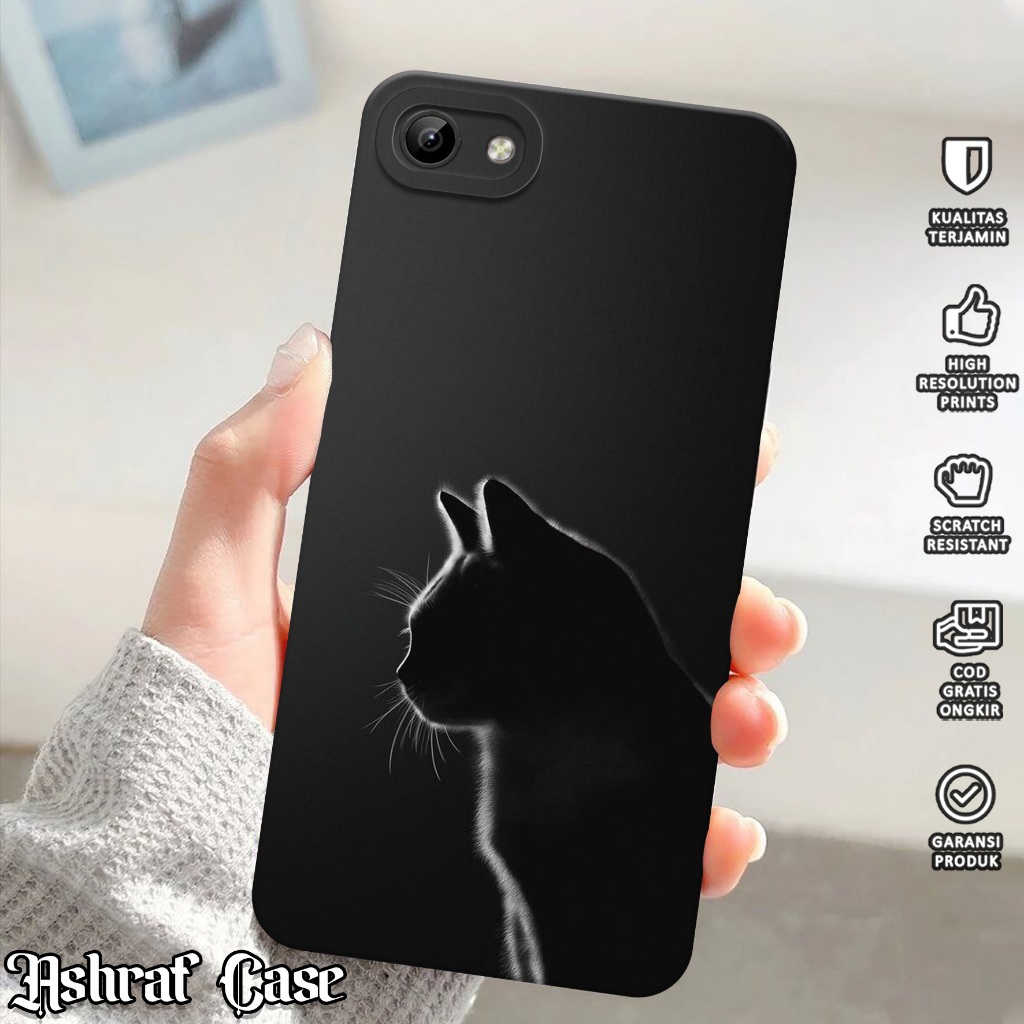 Softcase Premium For Vivo 1808 [ CATT ] - Case Terbaru - Silicon Cassing Hp Wanita / Pria - Softcase