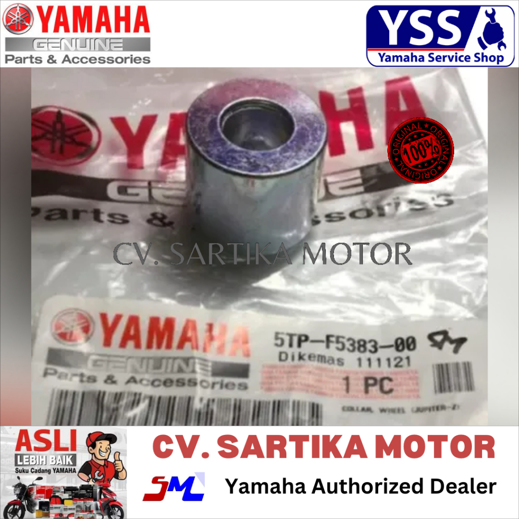 Collar Bosh Roda Belakang Kiri Luar Yamaha Vega R New, Jupiter MX 135, Z Burhan, Z 115, Z1/COLLAR, W