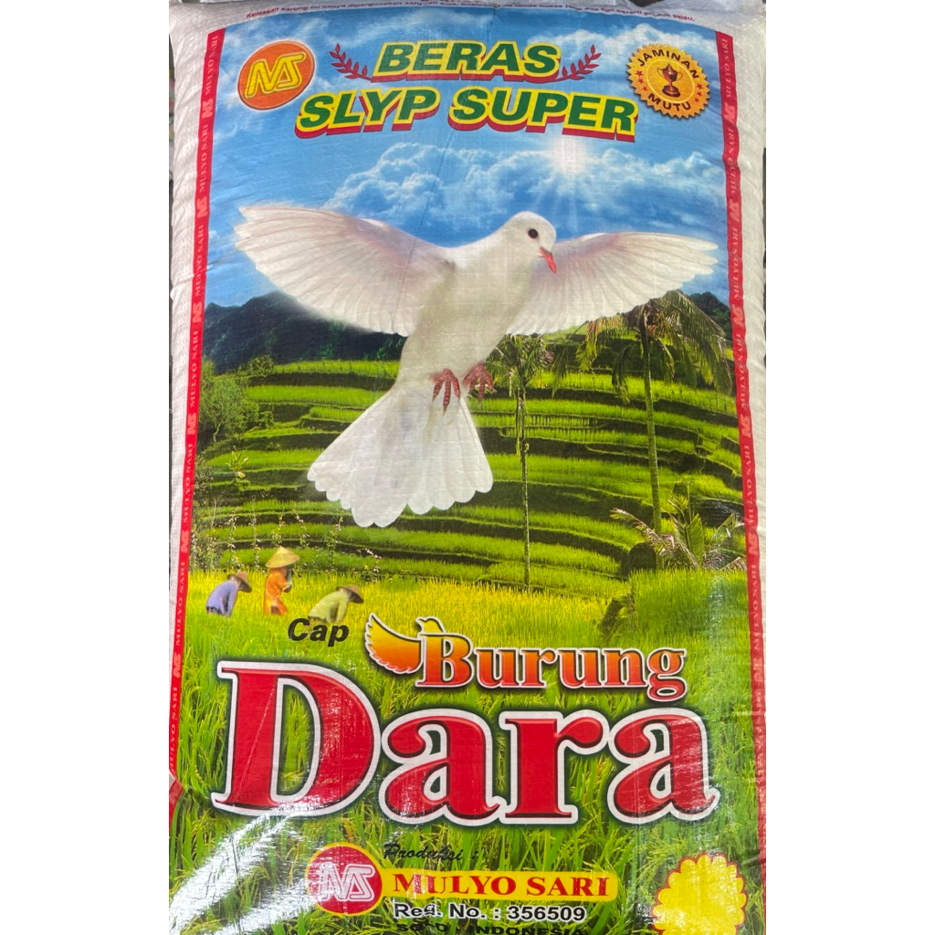 Beras Cap Burung Dara Slyp Super Premium