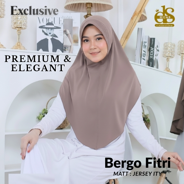 DS HIJAB - Hijab / Bergo Instan Kekinian Fitri Bahan Premium Best Seller | By Dessy Hijab