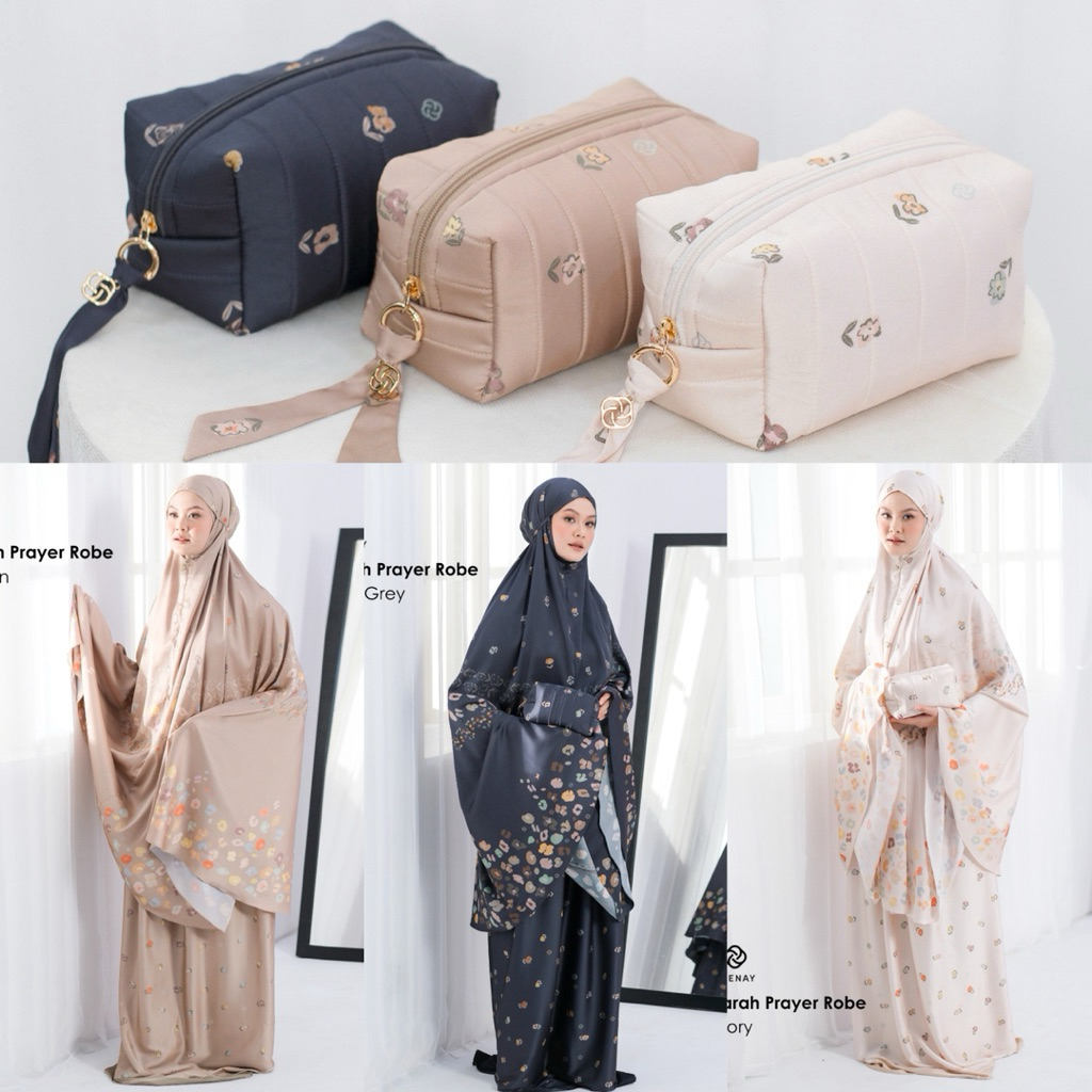 [NEW] Deenay MUKENA FARAH, MARYAM, HABIBA, KHADIJAH, SAFEEYA, HAFSHAH, SHULA, KAMALIA | MONOGRAM | P