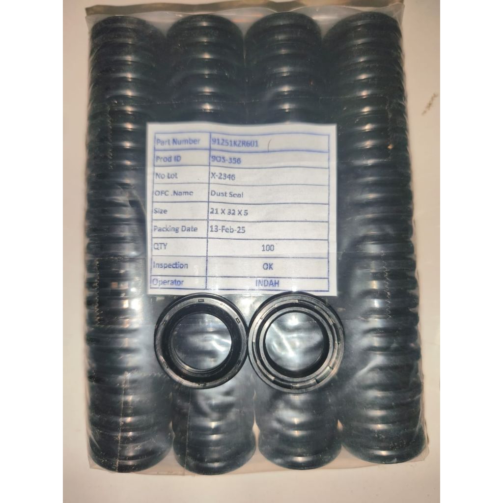 SEAL RODA DEPAN VARIO125/BEAT ESP/BEAT POP/VARIO150/SCOOPY DONAT