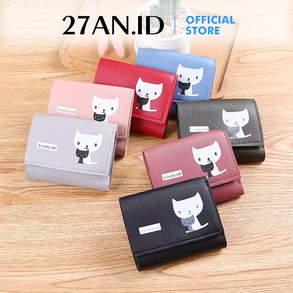 ( 27AN.ID ) DOMPET LIPAT WANITA AK1003 DOMPET WANITA MINI/PENDEK