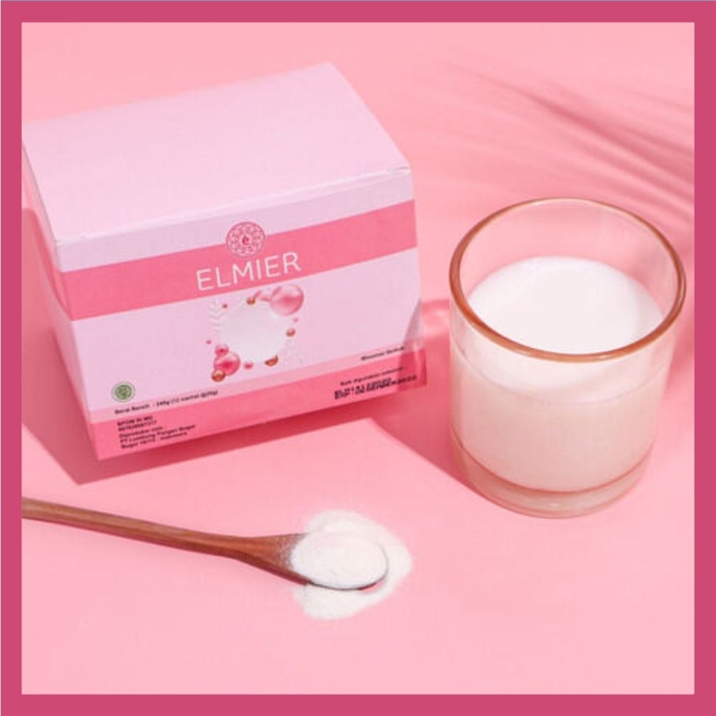 ELMIER BEAUTY - COLLAGEN DRINK WHITENING SUPLEMEN - EVEN TONE B ERL BEEPROLUV PROPOLIS SKINCARE ORIG