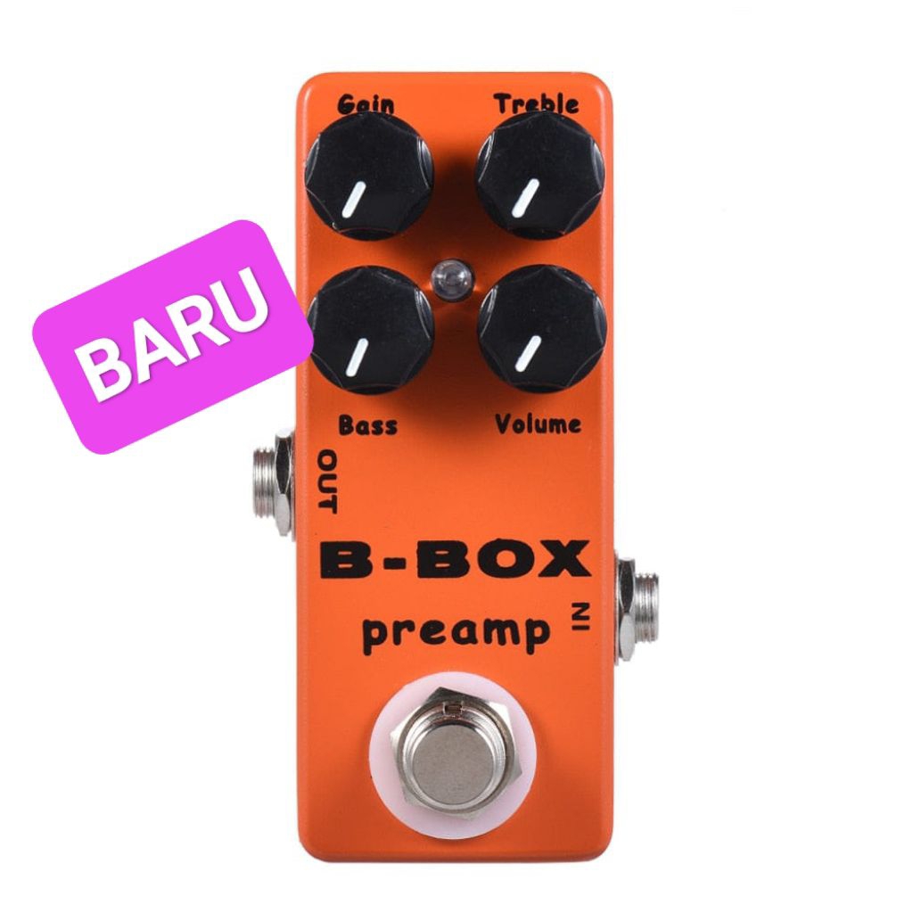 OBRAL BBOX MOSKY PREAMP EFFECT GUITAR EFEK GITAR EFEK DRIVE