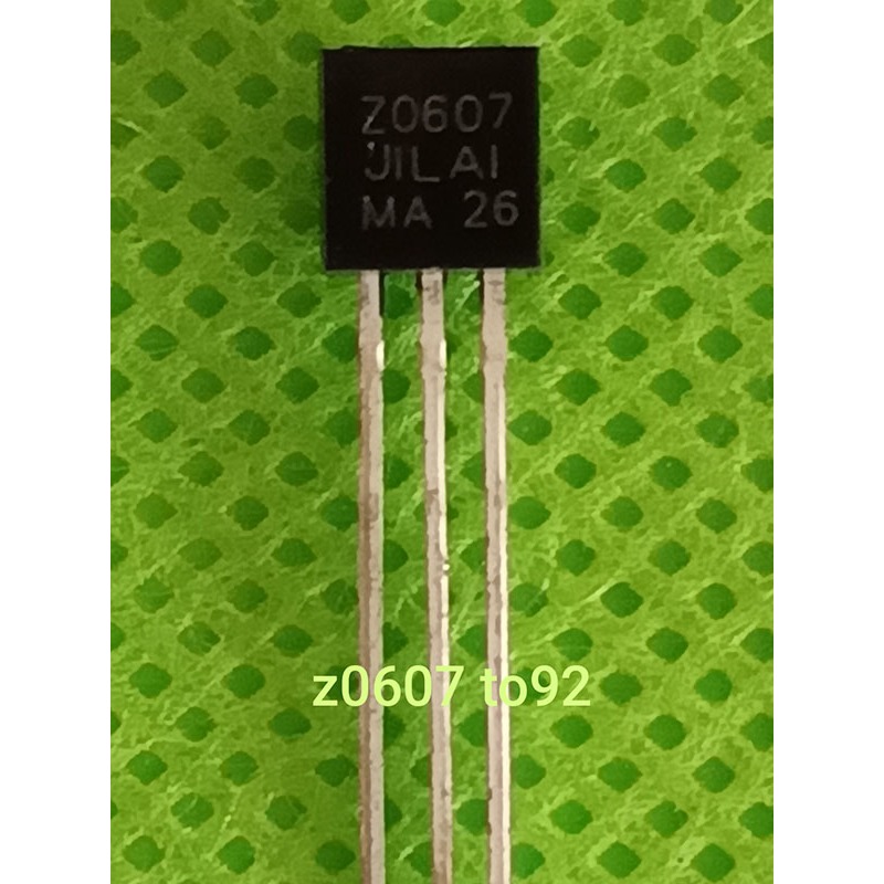 Triac Z0607 TO92 0,8A / 600V TO92