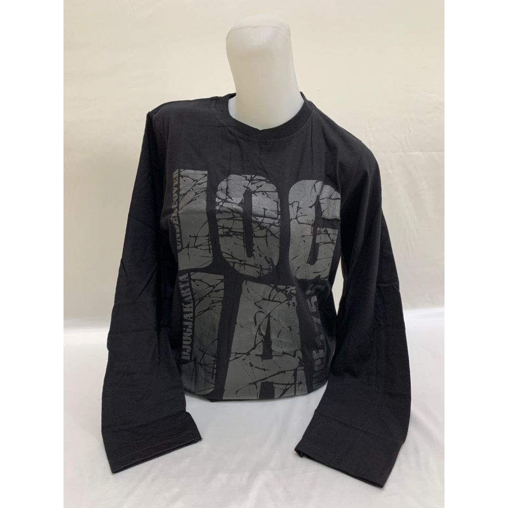 Kaos Katun Combed Lengan Panjang Motif Jogja Merk Djoker