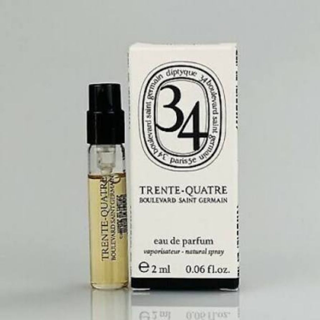 DIPTYQUE 34 TRENTE QUATRE EDP TRAVEL SIZE VIAL 2ML