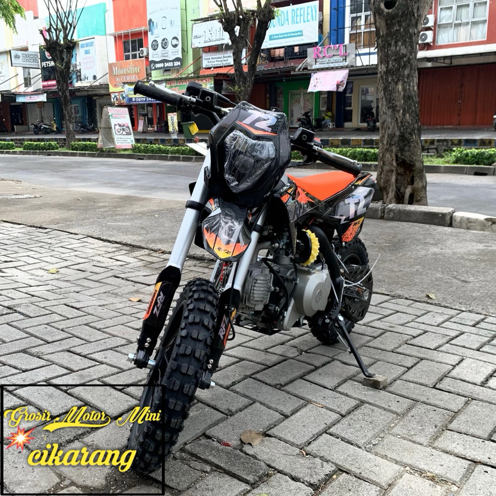 MOTOR MINI TRAIL 70CC RFZ NEW RING 12/10 MESIN 4TAK