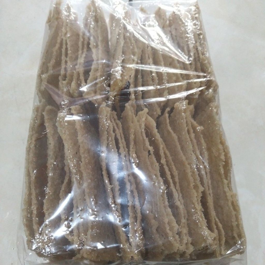 kerupuk gendar mentah