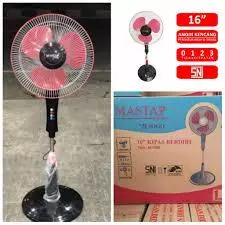 Stand Fan Mastap | Kipas Angin Berdiri Mastap 16in