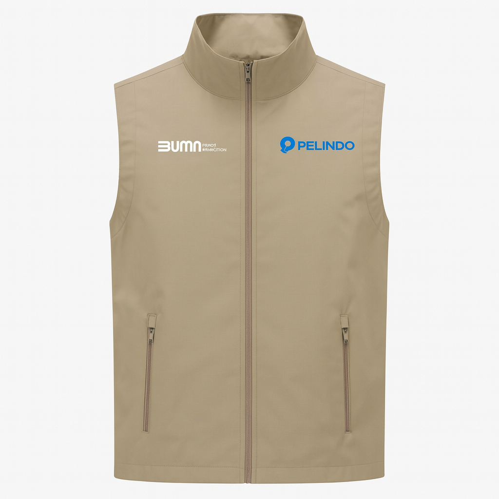 Rompi Vest Safety Bordir Custom Logo Pertamina Seragam Kerja